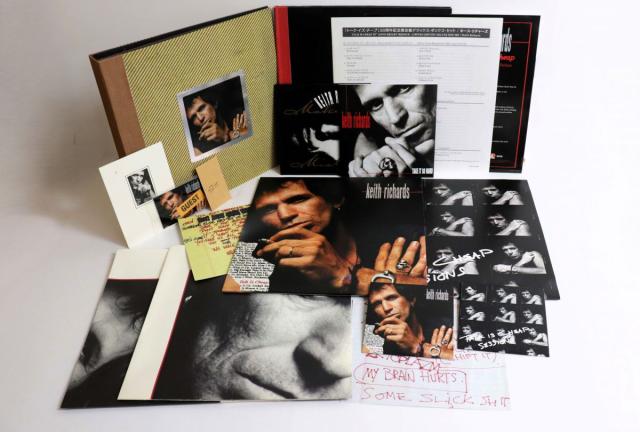 【中古】英、欧、米6discs LP Keith Richards Talk Is Cheap (30th Anniversary Deluxe Edition Box  BMGCAT322DBOX MINDLESS /02900