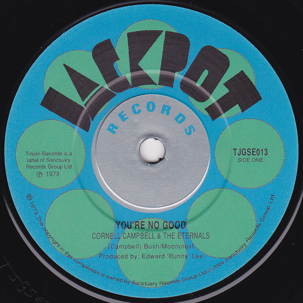 【中古】英7” Cornell Campbell ＆ The Eternal Youre No Good / Pity The Children TJGSE013 Trojan Records /00080