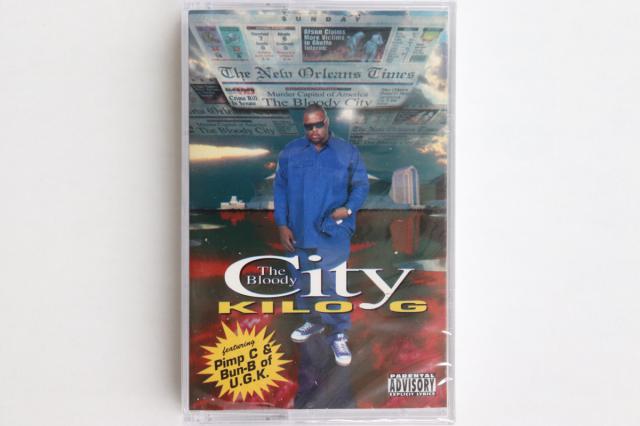 【中古】米Cassette Kilo-g Bloody City CMR9506 CASH MONEY RECORDS 未開封 /00110