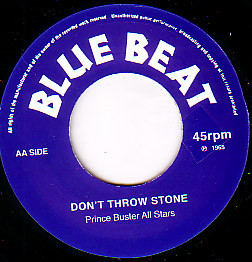 【中古】英7” Prince Busters All Stars Dont Throw Stone / Count Machukie NONE Blue Beat /00080