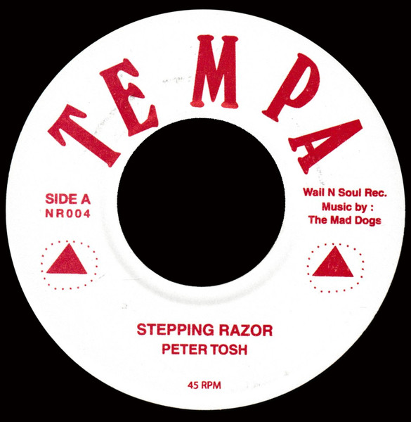 【中古】7” Peter Tosh Stepping Razor / Vampire NR004 TEMPA /00080