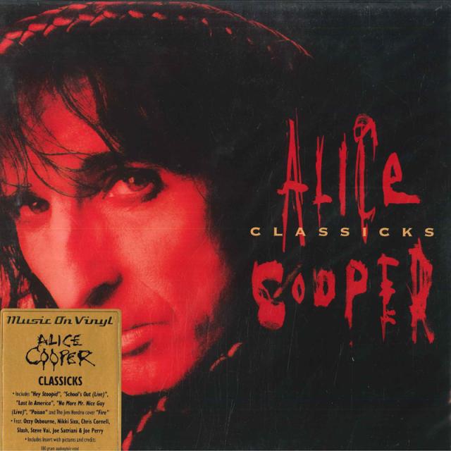 【新品】欧2LP Alice Cooper Classicks MOVLP2324 Epic, Music On Vinyl 未開封 /00660