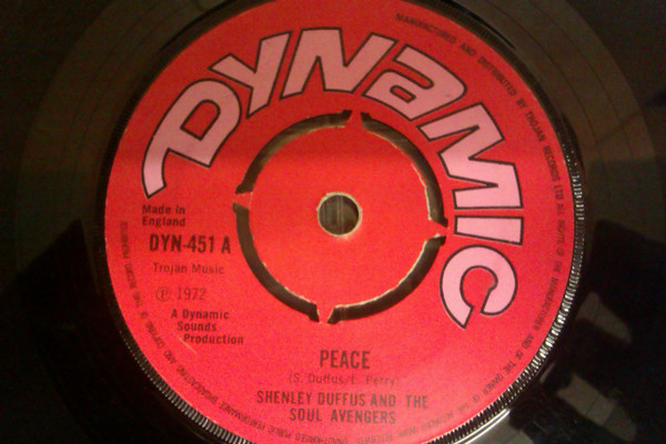 【中古】英7” Shenley Duffus ＆ Soul Avengers Peace DYN451 Dynamic Sounds /00080