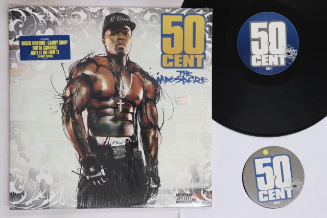 【中古】2LP 50 Cent Massacre B00043170 Violator, G Unit Entertainment, Interscope US /00660