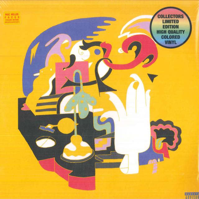 【新品】欧3discs LP Mac Miller Faces (Yellow Edition) 093624881391 WARNER, REMEMBER MUS 未開封 /00780