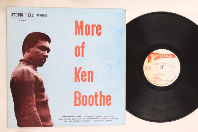 【中古】ジャマイカLP Ken Boothe More Of Ken Boothe SOL9010 Studio One /00260