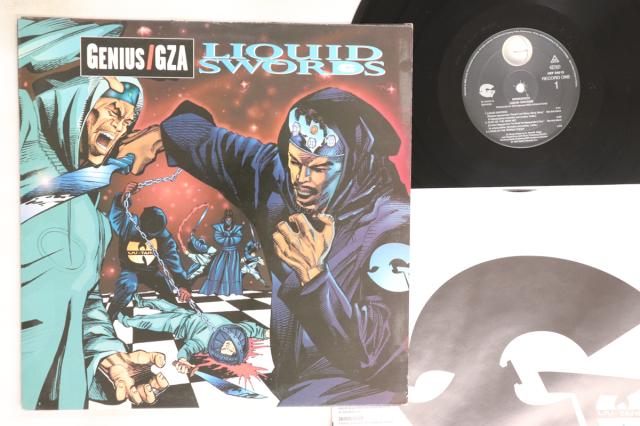 【中古】米2LP Genius / GZA Liquid Swords GEF224813 GEFFEN /00520