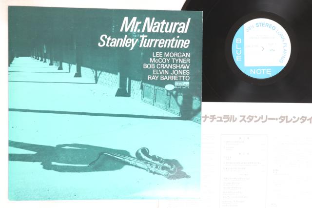 【中古】LP Stanley Turrentine Mr. Natural GXK8176 BLUE NOTE /00260