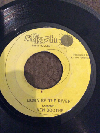 【中古】ジャマイカ7” Ken Boothe Down By The River NONE Splash /00080