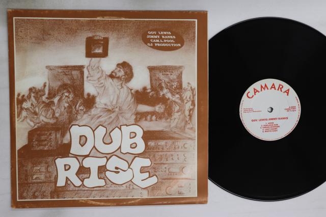 【中古】英LP Gov. Lewis / Jimmy Ranks Dub Rise CAMLP001 CAMARA /00260