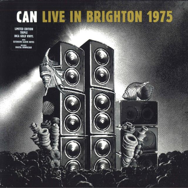 【新品】欧3discs LP Can Live In Brighton 1975 (Gold Vinyl) SPOON64 SPOON 未開封 /00920