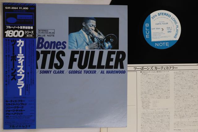 【中古】LP Curtis Fuller Two Bones GXF3064 BLUE NOTE /00260
