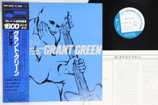【中古】LP Grant Green Oleo GXF3065 BLUE NOTE /00260