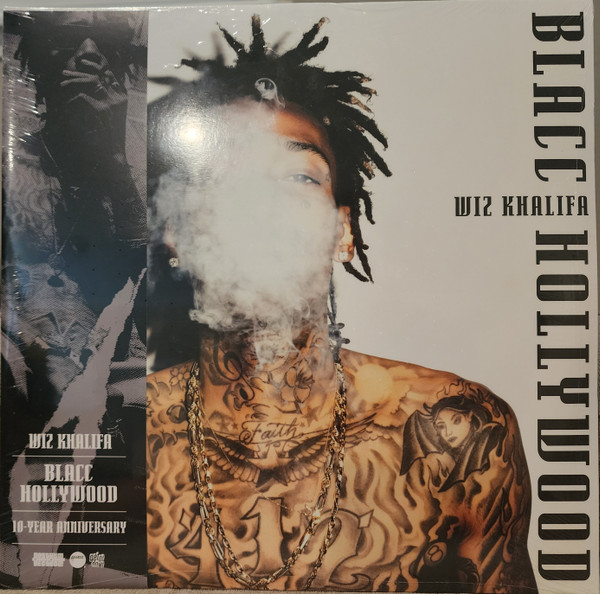 【新品】米2LP Wiz Khalifa Blacc Hollywood (Clear Vinyl) GET52746G Rostrum Records 未開封 /00660