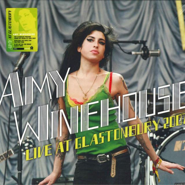 【新品】2discs LP Amy Winehouse Live At Glastonbury 2007 00602445556847 UMC 未開封 /00520