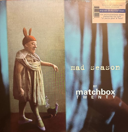 【新品】米2LP Matchbox Twenty Mad Season (Blue Vinyl) 075678660467 Atlantic 未開封 /00520
