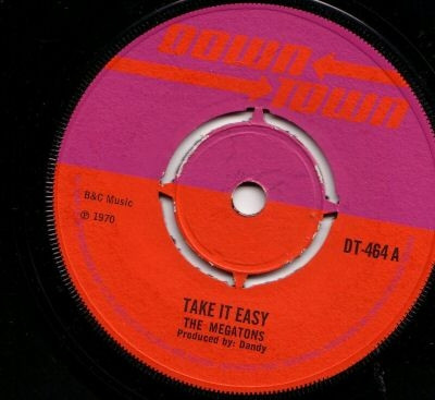 【中古】英7” Megatons Take It Easy DT464 Downtown /00080