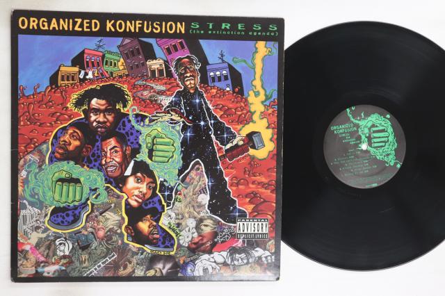 【中古】米LP Organized Konfusion Stress： The Extinction Agenda HB614061 HOLLYWOOD BASIC /00260