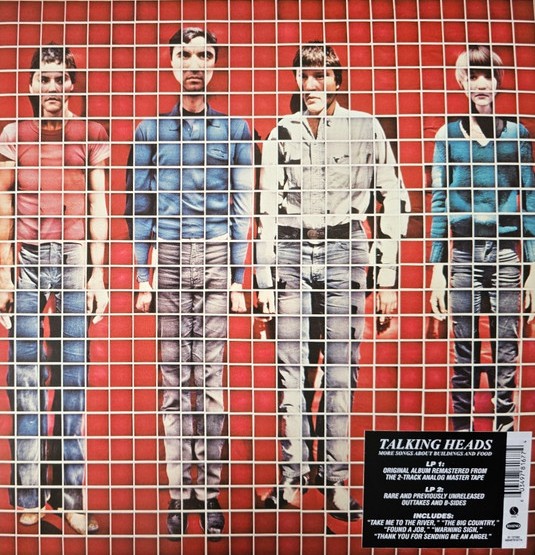 【新品】LP Talking Heads More Songs About Buildings And Food R1727391  未開封 /00400