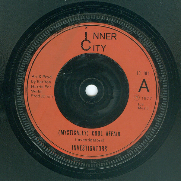 【中古】英7” Investigators (Mystically) Cool Affair IC101 Inner City Records /00080