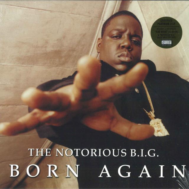 【新品】2discs LP Notorious B.I.G. Born Again 081227940966 Bad Boy Entertainmen 未開封 /00520