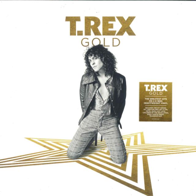 【新品】米2LP T. Rex Gold (-180g) DEMREC284 Demon Records 未開封 /00520