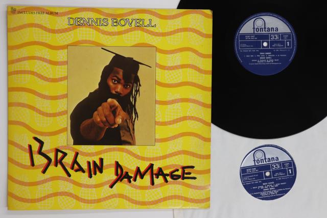 【中古】英LP Dennis Bovell Brain Damage 6381047 FONTANA /00260