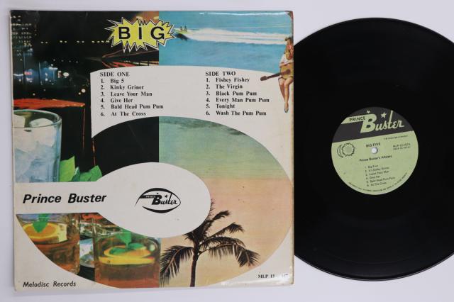 【中古】英LP Prince Buster Big Five MLP12157 PRINCE BUSTER /00260