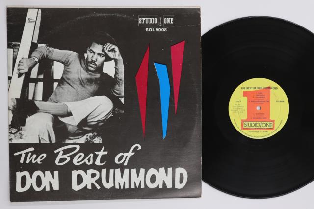 【中古】米LP Don Drummond Best Of Don Drummond SOL9008 STUDIO ONE /00260