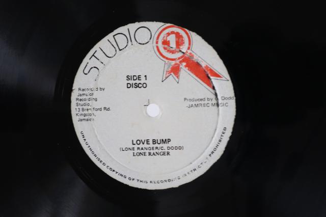 【中古】ジャマイカ12” Lone Ranger / Brentford Rocker Love Bump / Bushmaster none Studio One /00250