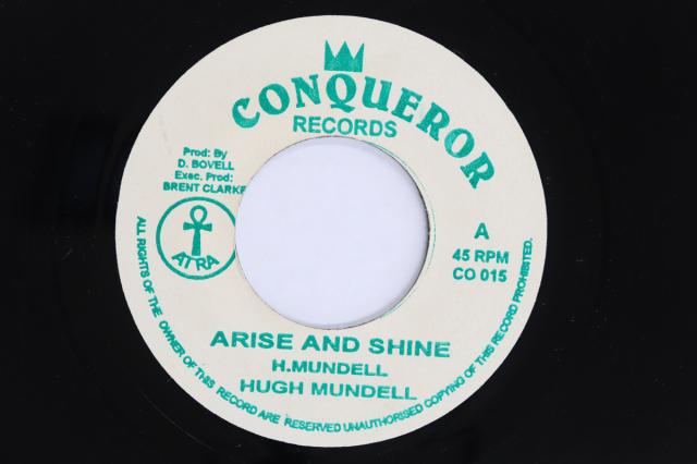 【中古】英7” Hugh Mundell Arise And Shine / Version CO015 Conqueror Records /00080 11,154円
