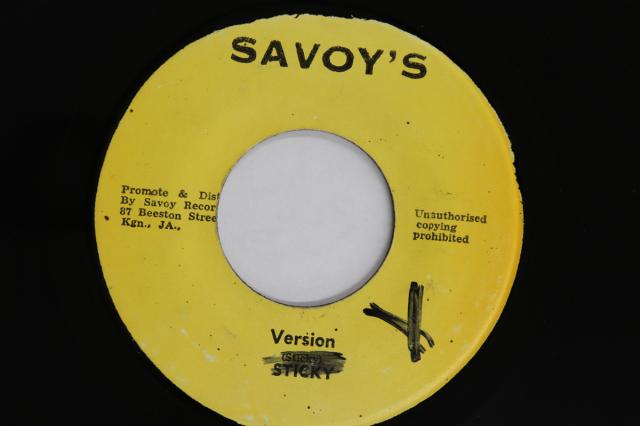 【中古】ジャマイカ7” Count Sticky God Knows / Version NONE SAVOYS /00080