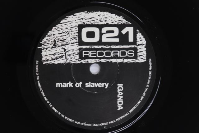 【中古】英7” Iganda Mark Of Slavery / Slow Down OTO1 021 RECORDS /00080