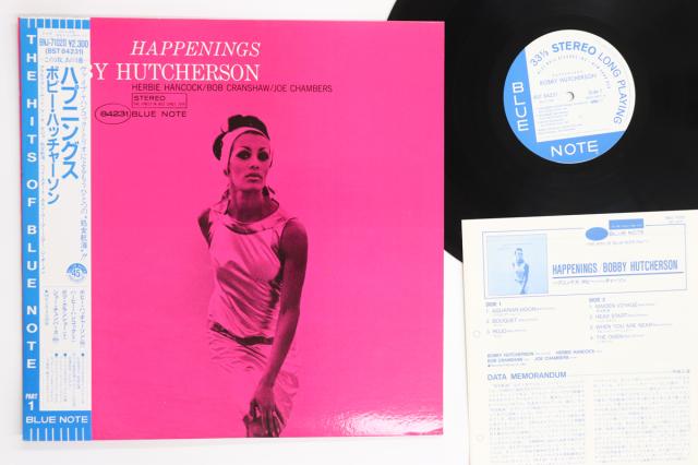 【中古】LP Bobby Hutcherson Happenings BNJ71020,BST842 BLUE NOTE /00260