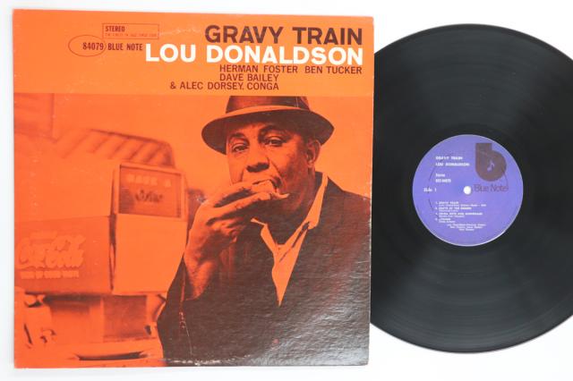 【中古】米LP Lou Donaldson Gravy Train BST84079 BLUE NOTE /00260