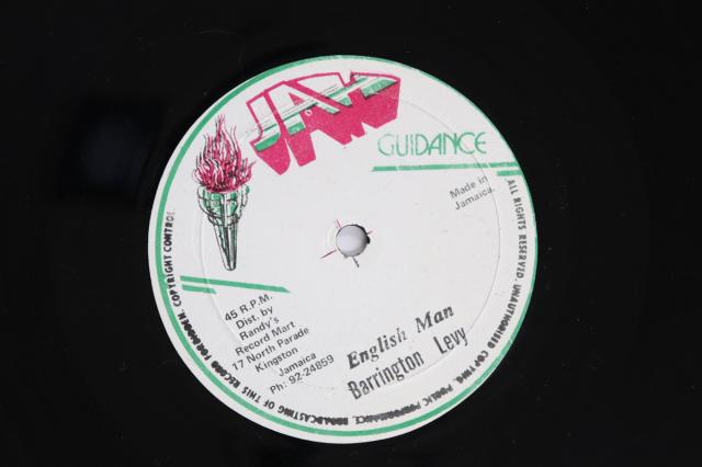 【中古】ジャマイカ12” Barrington Levy English Man / 21 Girls Salute NONE JAH GUIDANCE /00250