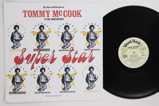 【中古】英LP Tommy Mccook ＆ The Agrovators Super Star - Disco Rockers PSLP98 PRESSURE SOUNDS /00260