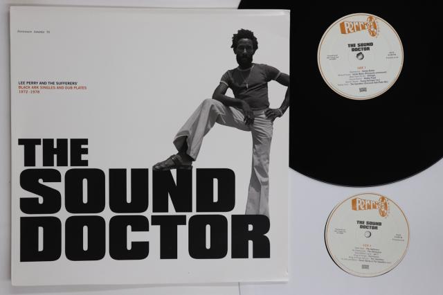 【中古】英2discs LP Lee Perry ＆ The Sufferers The Sound Doctor (Black Ark Singles And Dub Plates  PSLP76 PRESSURE SOUNDS /00520