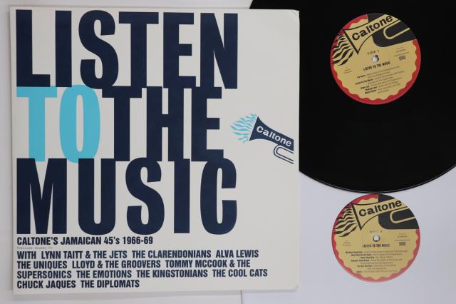 【中古】2LP Various Listen To The Music PSLPSS74 Pressure Sounds UK Vinyl /00520