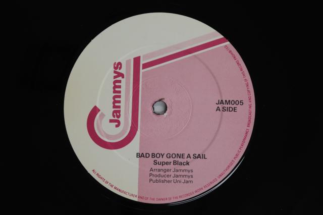 【中古】英12” Super Black Bad Boy Gone A Sail / One Time Girlfriend JAM005 JAMMYS RECORDS /00250