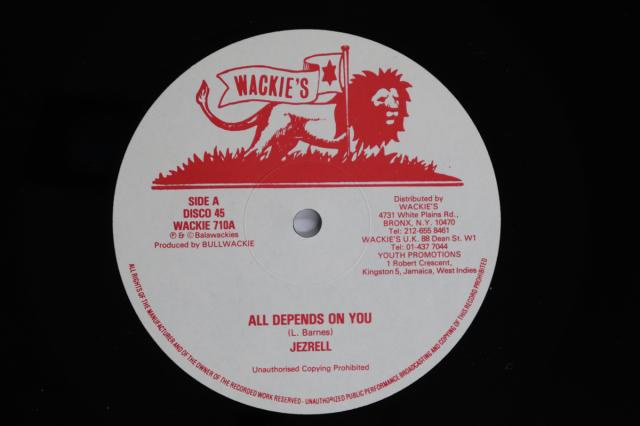【中古】米12” Jazrell I Put My Trust / All Depends On You WACKIE710 WACKIES /00250