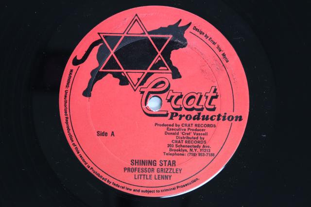 【中古】米12” Professor Grizzley, Little Len Sandra / Shining Star NONE CRAT /00250