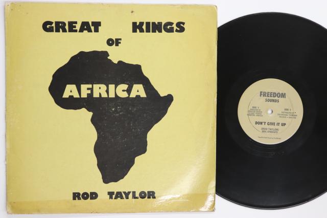 【中古】ジャマイカ12” Rod Taylor Great Kings Of Africa Dont Give It Up / King David, NONE FREEDOM SOUNDS /00250