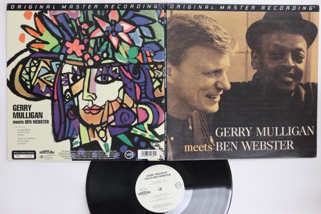 【中古】LP Gerry Mulligan, Ben Webster Gerry Mulligan Meets Ben Webster MFSL1234 US /00400