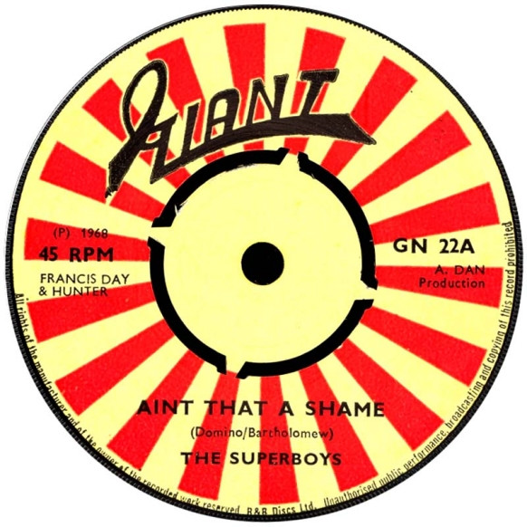 【中古】英7” Superboys Aint That A Shame / Do It Right Now GN22 Giant /00080