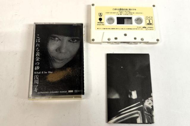 【中古】Cassette 浅川マキ こぼれる黄金の砂 ZH281781 EASTWORLD /00110