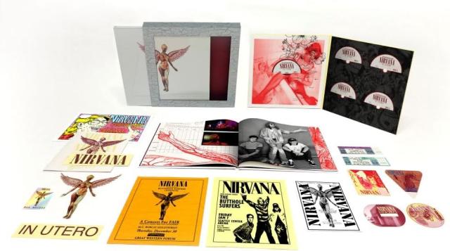 【新品】5discs CD ニルヴァーナ イン・ユーテロ 30周年記念スーパー・デラックス・エデ UICY803555 DGC 未開封 /02300