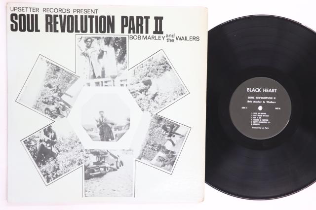 【中古】米LP Bob Marley ＆ The Wailers Soul Revolution Part II NONE BLACK HEART /00260