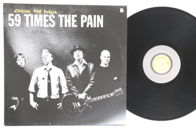 【中古】スウェーデンLP 59 Times The Pain Calling The Public BHR1301 BURNING HEART /00260