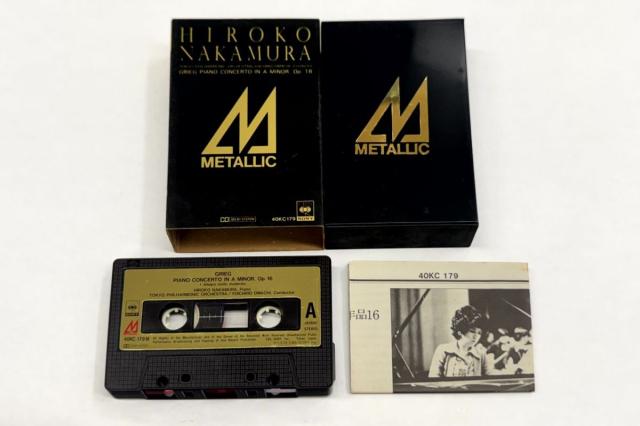 【中古】Cassette 中村紘子, 大町陽一郎, 東京フィ グリーグ　ピアノ協奏曲イ短調 40KC179 CBS SONY /00110